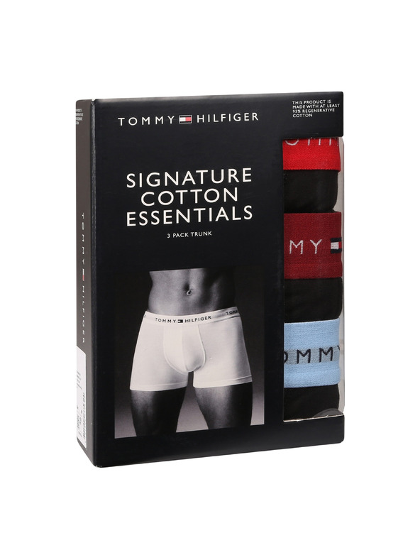 Tommy Hilfiger Hármas szett - Tommy Hilfiger férfi boxeralsó fekete