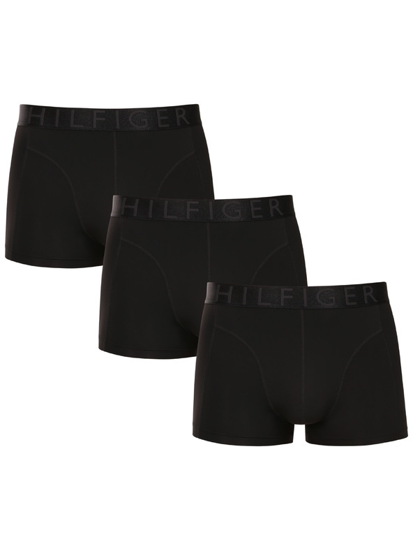 Tommy Hilfiger Hármas szett - Tommy Hilfiger férfi boxeralsó fekete