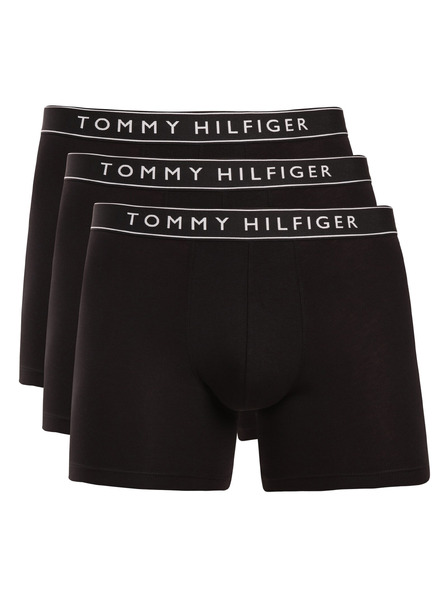 Tommy Hilfiger Hármas szett - Tommy Hilfiger férfi boxeralsó fekete