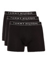 Tommy Hilfiger Hármas szett - Tommy Hilfiger férfi boxeralsó fekete