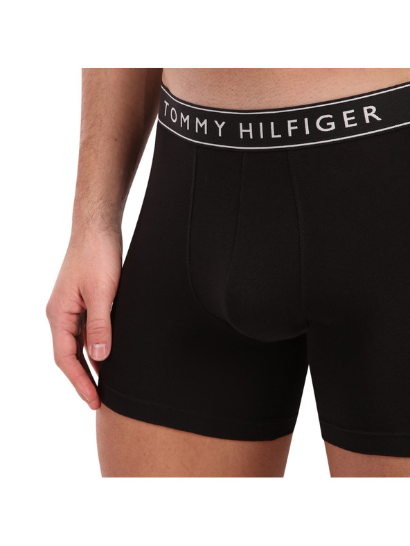 Tommy Hilfiger Hármas szett - Tommy Hilfiger férfi boxeralsó fekete