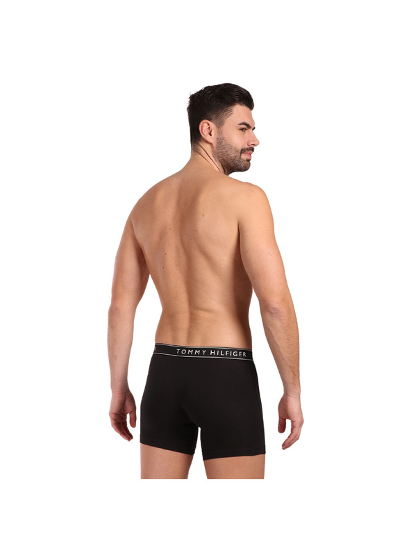 Tommy Hilfiger Hármas szett - Tommy Hilfiger férfi boxeralsó fekete