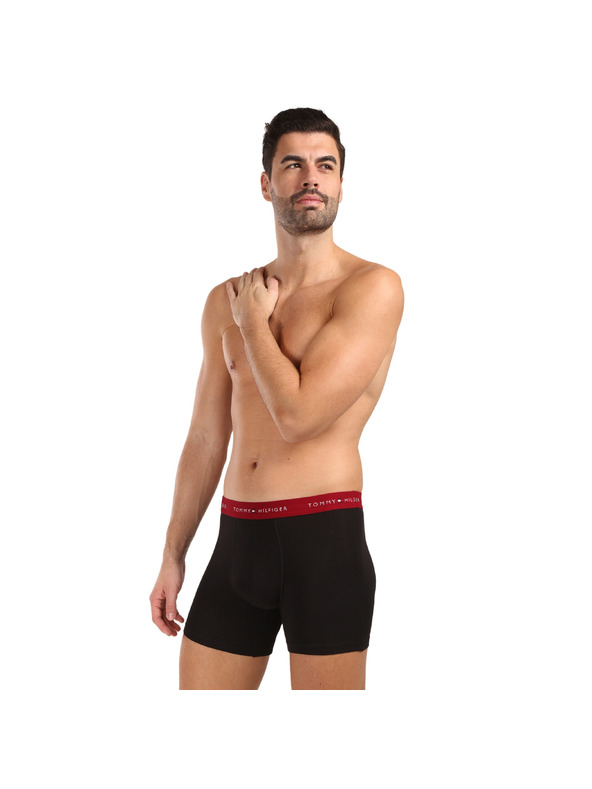 Tommy Hilfiger Hármas szett - Tommy Hilfiger férfi boxeralsó fekete