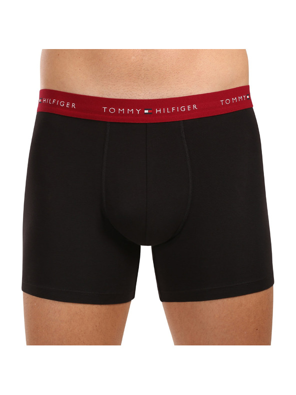 Tommy Hilfiger Hármas szett - Tommy Hilfiger férfi boxeralsó fekete
