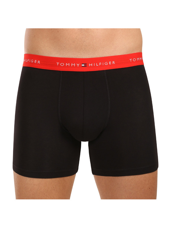 Tommy Hilfiger Hármas szett - Tommy Hilfiger férfi boxeralsó fekete