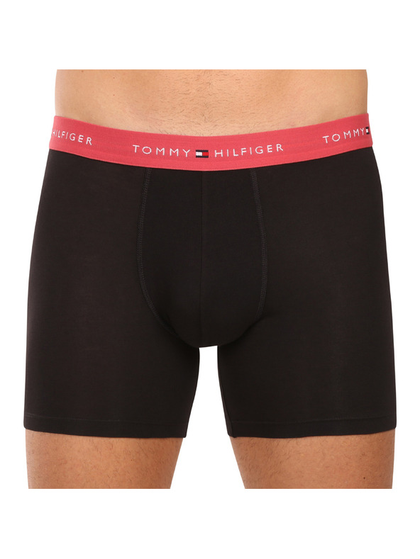 Tommy Hilfiger Hármas szett - Tommy Hilfiger férfi boxeralsó fekete