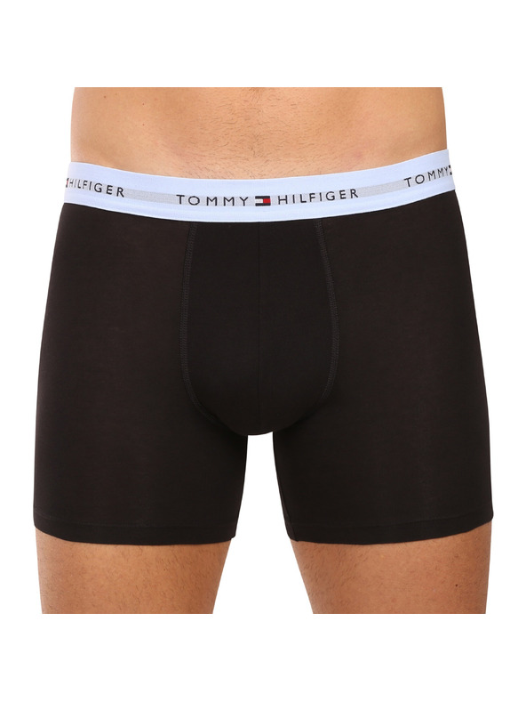 Tommy Hilfiger Hármas szett - Tommy Hilfiger férfi boxeralsó fekete