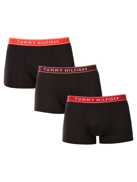 Tommy Hilfiger Hármas szett - Tommy Hilfiger férfi boxeralsó fekete