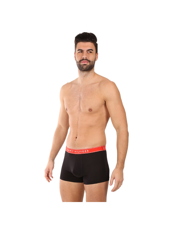 Tommy Hilfiger Hármas szett - Tommy Hilfiger férfi boxeralsó fekete