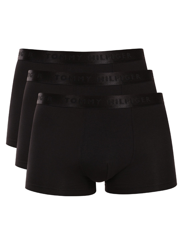 Tommy Hilfiger Hármas szett - Tommy Hilfiger férfi boxeralsó fekete