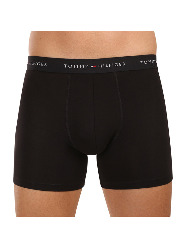 Tommy Hilfiger Hármas szett - Tommy Hilfiger férfi boxeralsó fekete
