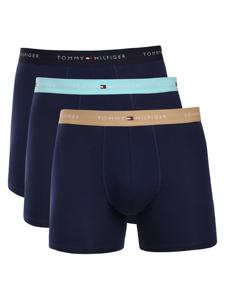 Tommy Hilfiger Hármas szett - Tommy Hilfiger férfi boxeralsó sötétkék
