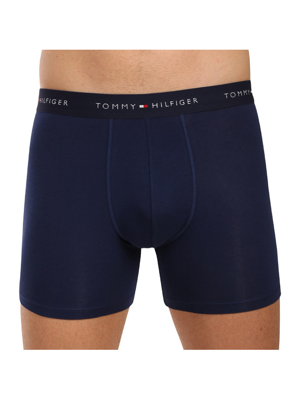 Tommy Hilfiger Hármas szett - Tommy Hilfiger férfi boxeralsó sötétkék