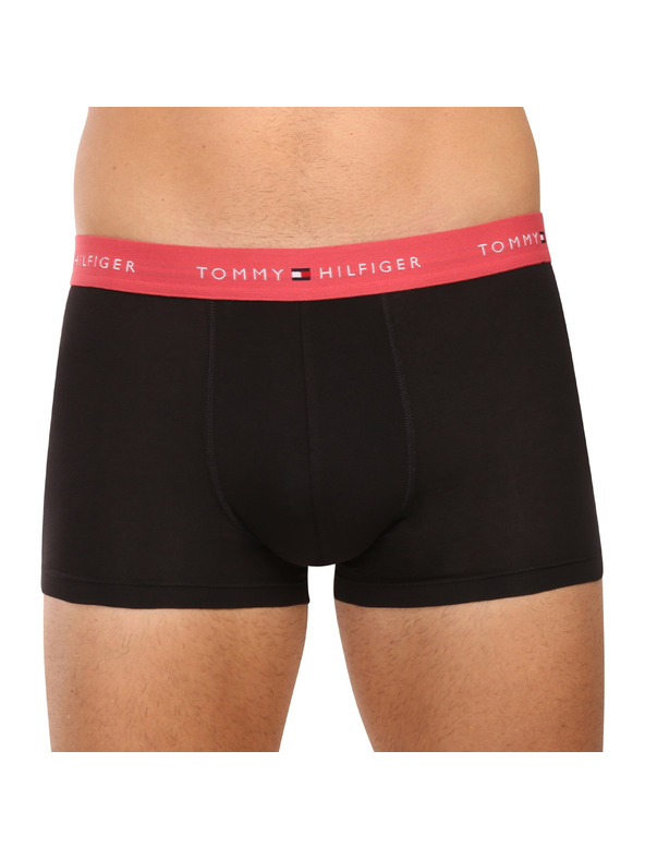 Tommy Hilfiger Hármas szett - Tommy Hilfiger férfi boxeralsó fekete