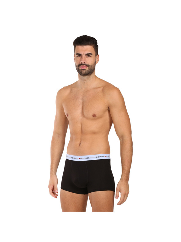 Tommy Hilfiger Hármas szett - Tommy Hilfiger férfi boxeralsó fekete