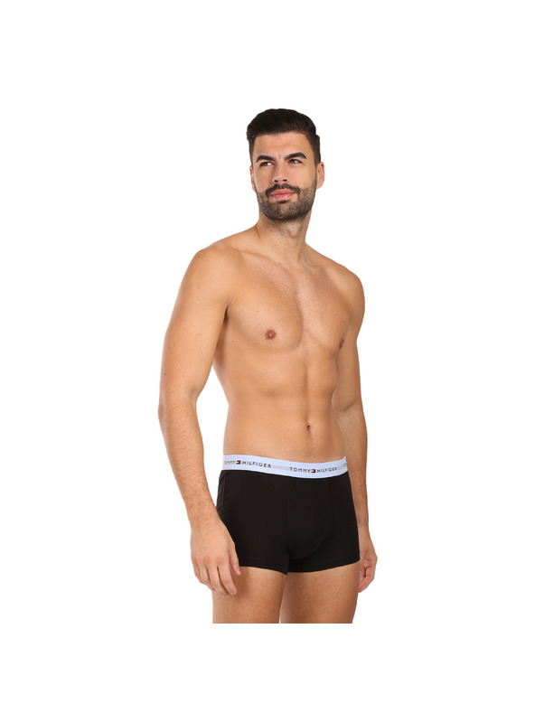 Tommy Hilfiger Hármas szett - Tommy Hilfiger férfi boxeralsó fekete