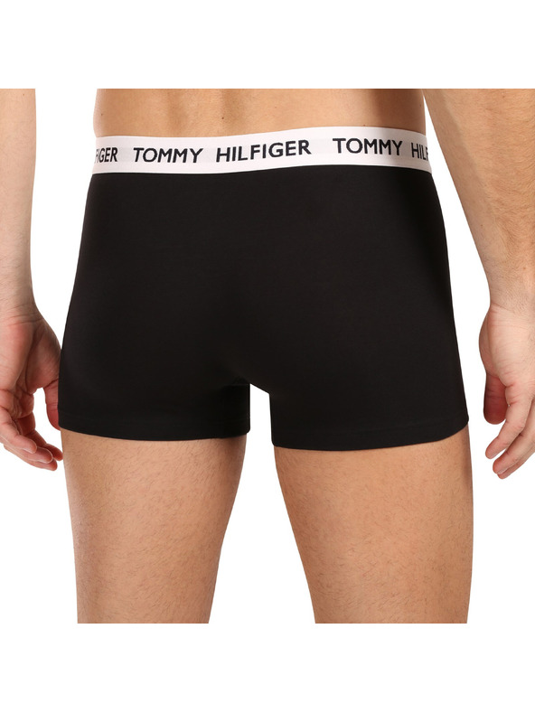 Tommy Hilfiger Hármas szett - Tommy Hilfiger férfi boxeralsó fekete