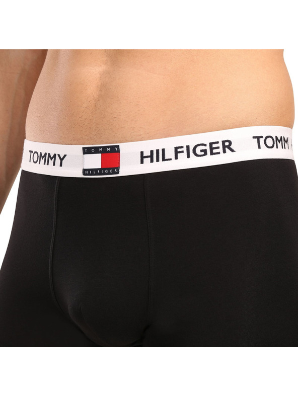 Tommy Hilfiger Hármas szett - Tommy Hilfiger férfi boxeralsó fekete