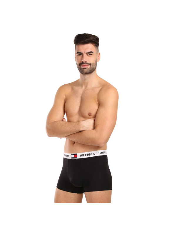 Tommy Hilfiger Hármas szett - Tommy Hilfiger férfi boxeralsó fekete