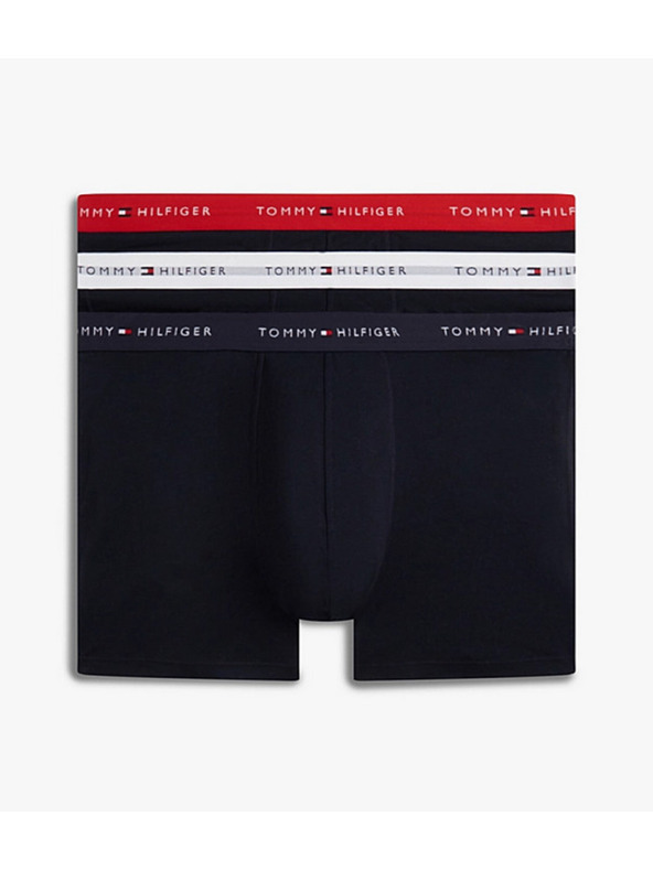 Tommy Hilfiger Hármas szett - Tommy Hilfiger férfi boxeralsó fekete nagyobb méret
