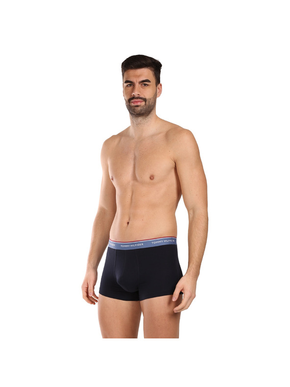 Tommy Hilfiger Hármas szett - Tommy Hilfiger férfi boxeralsó sötétkék