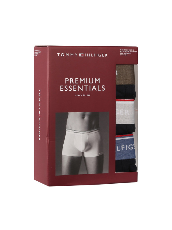 Tommy Hilfiger Hármas szett - Tommy Hilfiger férfi boxeralsó sötétkék