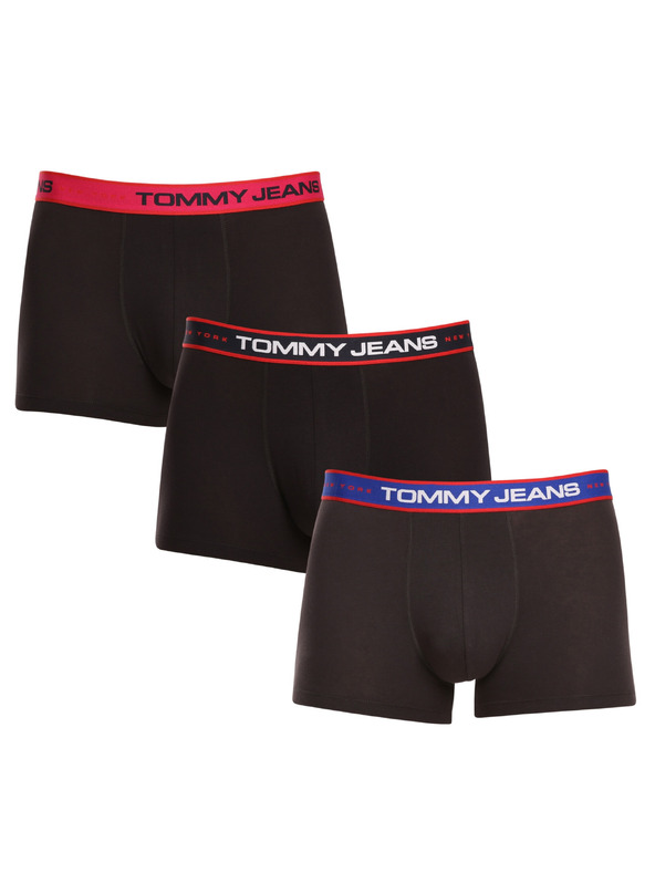 Tommy Hilfiger Hármas szett - Tommy Hilfiger férfi boxeralsó fekete