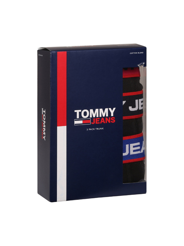 Tommy Hilfiger Hármas szett - Tommy Hilfiger férfi boxeralsó fekete