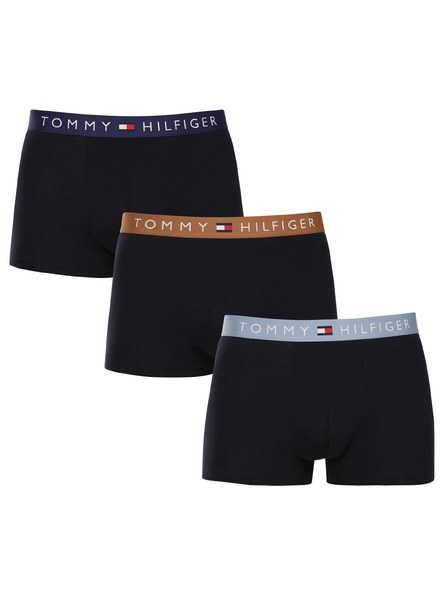 Tommy Hilfiger Hármas szett - Tommy Hilfiger férfi boxeralsó fekete