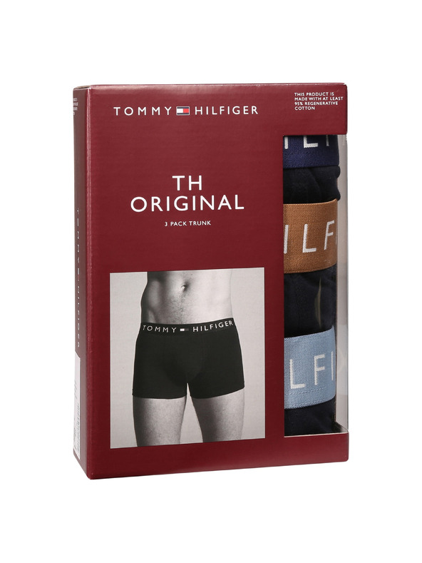 Tommy Hilfiger Hármas szett - Tommy Hilfiger férfi boxeralsó fekete