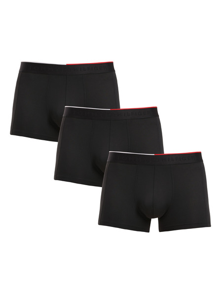 Tommy Hilfiger Hármas szett - Tommy Hilfiger férfi boxeralsó fekete