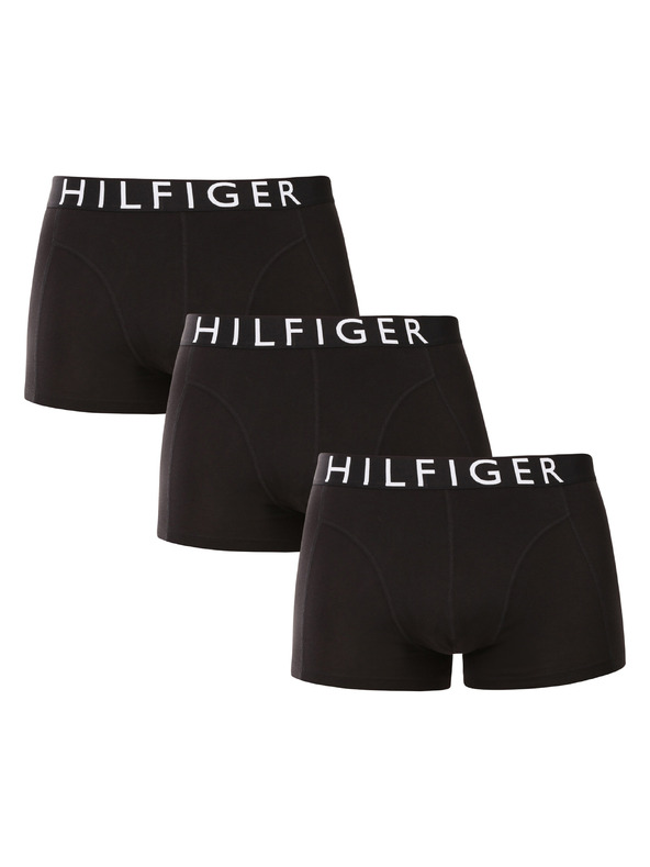 Tommy Hilfiger Hármas szett - Tommy Hilfiger férfi boxeralsó fekete