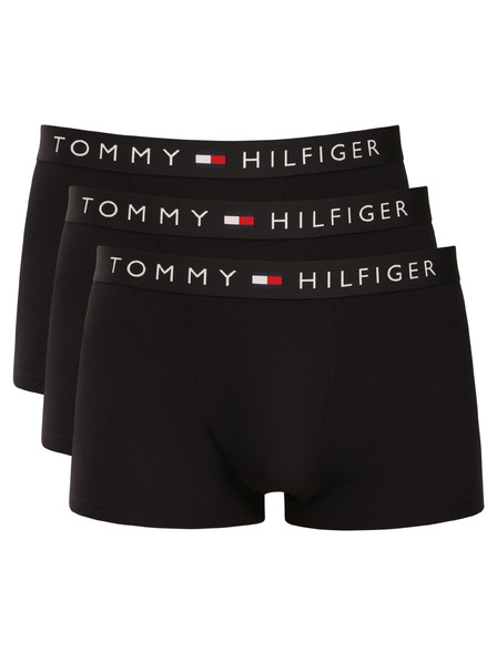 Tommy Hilfiger Hármas szett - Tommy Hilfiger férfi boxeralsó fekete