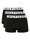 Tommy Hilfiger Hármas szett - Tommy Hilfiger férfi boxeralsó fekete