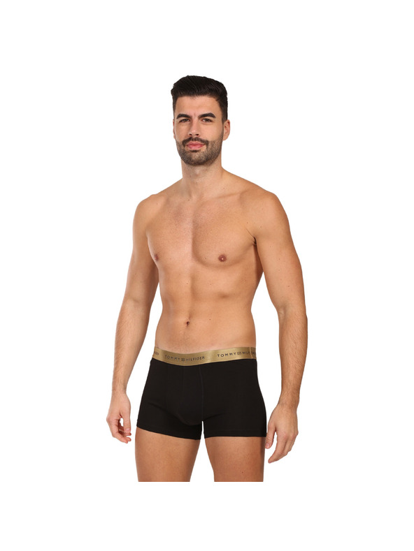 Tommy Hilfiger Hármas szett - Tommy Hilfiger férfi boxeralsó fekete