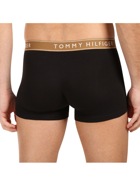 Tommy Hilfiger Hármas szett - Tommy Hilfiger férfi boxeralsó fekete