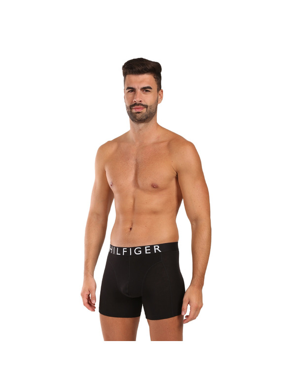Tommy Hilfiger Hármas szett - Tommy Hilfiger férfi boxeralsó fekete