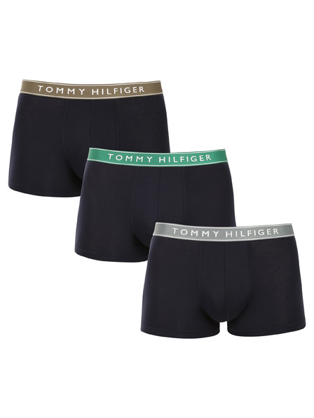 Tommy Hilfiger Hármas szett - Tommy Hilfiger férfi boxeralsó fekete