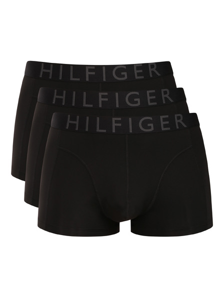Tommy Hilfiger Hármas szett - Tommy Hilfiger férfi boxeralsó fekete