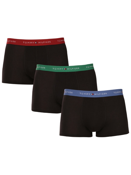 Tommy Hilfiger Hármas szett - Tommy Hilfiger férfi boxeralsó fekete