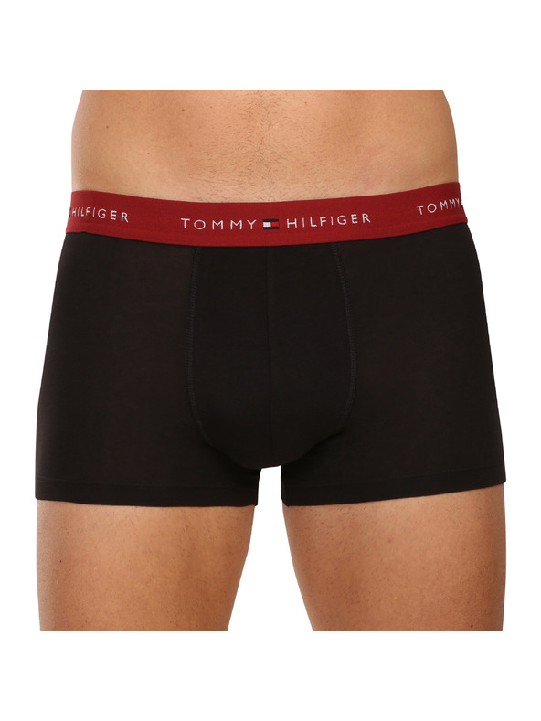 Tommy Hilfiger Hármas szett - Tommy Hilfiger férfi boxeralsó fekete