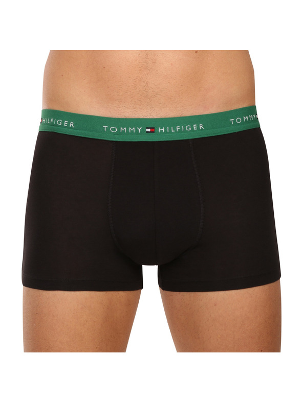 Tommy Hilfiger Hármas szett - Tommy Hilfiger férfi boxeralsó fekete