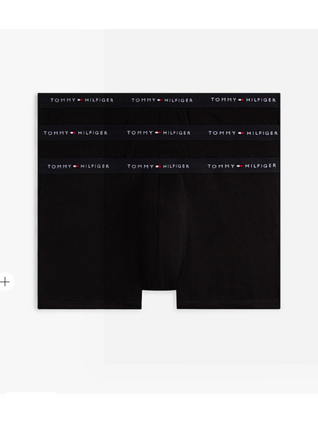 Tommy Hilfiger Hármas szett - Tommy Hilfiger férfi boxeralsó fekete nagyobb méret