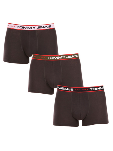 Tommy Hilfiger Hármas szett - Tommy Hilfiger férfi boxeralsó fekete