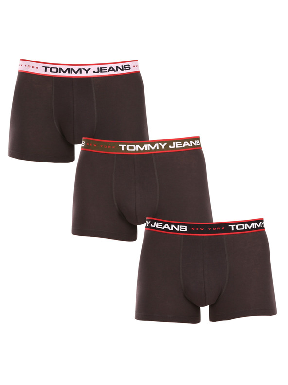 Tommy Hilfiger Hármas szett - Tommy Hilfiger férfi boxeralsó fekete