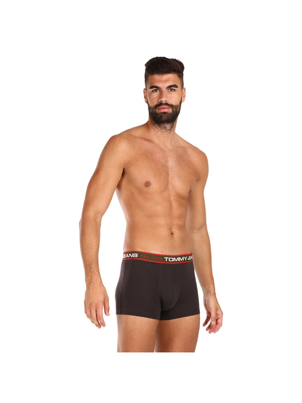 Tommy Hilfiger Hármas szett - Tommy Hilfiger férfi boxeralsó fekete