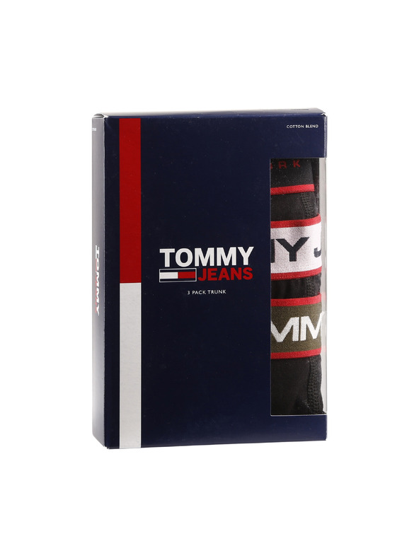 Tommy Hilfiger Hármas szett - Tommy Hilfiger férfi boxeralsó fekete