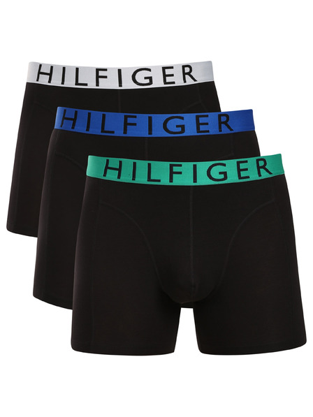 Tommy Hilfiger Hármas szett - Tommy Hilfiger férfi boxeralsó fekete