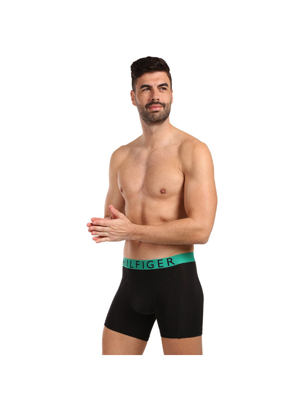 Tommy Hilfiger Hármas szett - Tommy Hilfiger férfi boxeralsó fekete