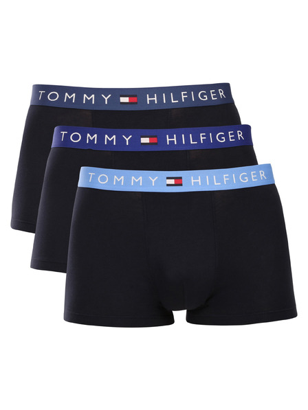 Tommy Hilfiger Hármas szett - Tommy Hilfiger férfi boxeralsó fekete